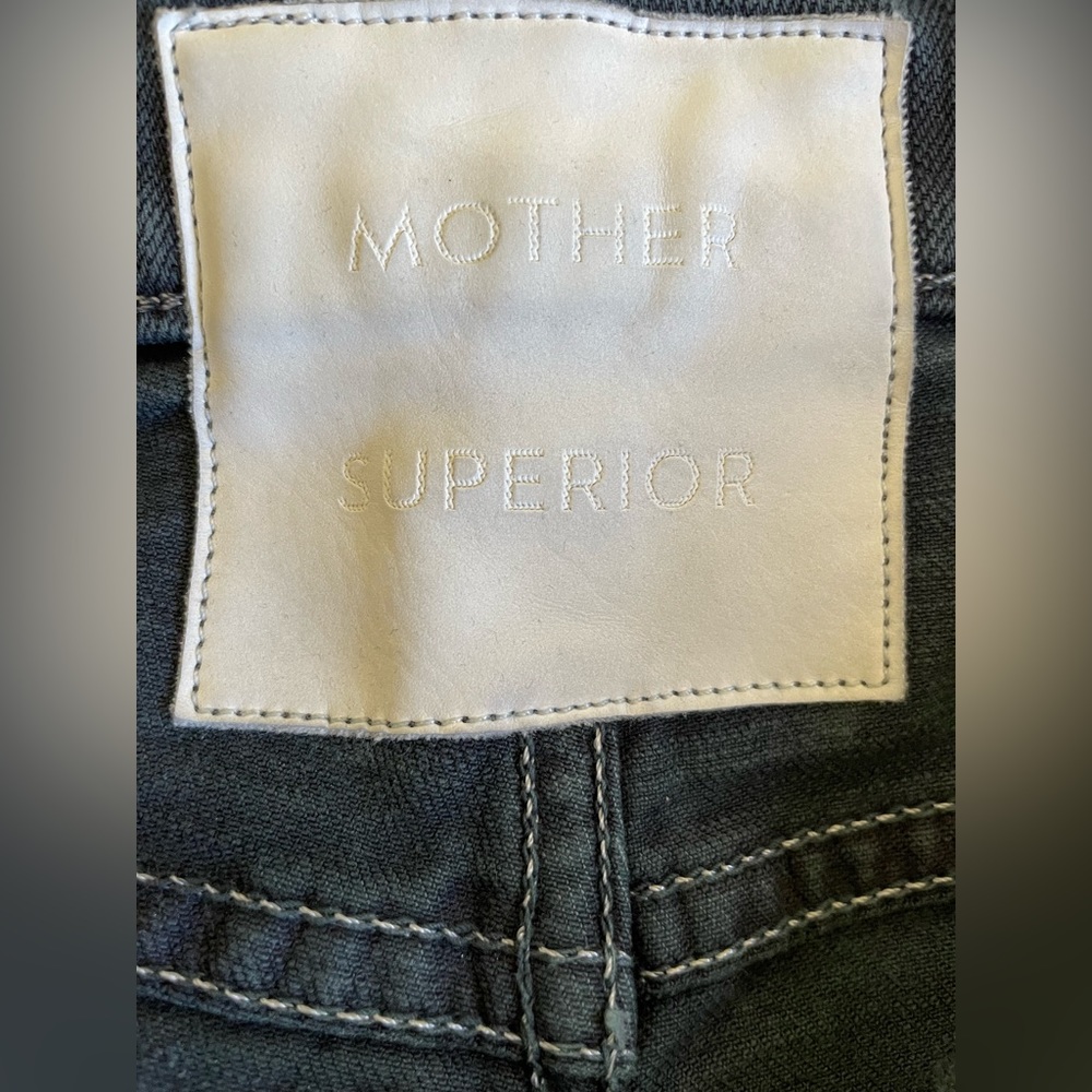 MOTHER High Waisted Rascal Ankle jeans The devil drinks coffee Size 28